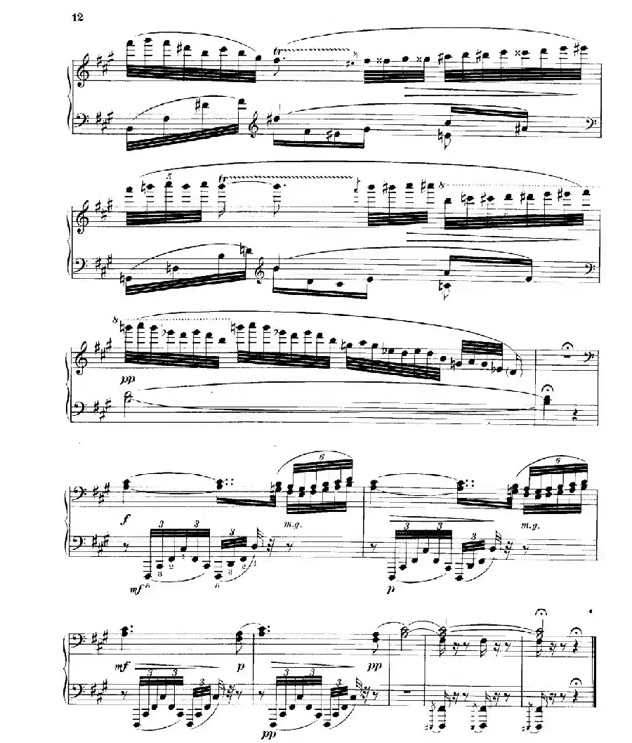 Four Rhapsodies Op.11(4首狂想曲·Ⅱ)