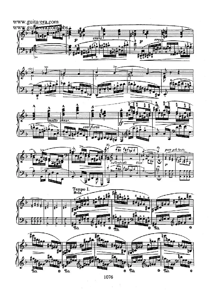 Krakowiak Grand Rondo de Concert Op.14 (克拉科维克音乐会用大回旋曲·钢琴独奏版)