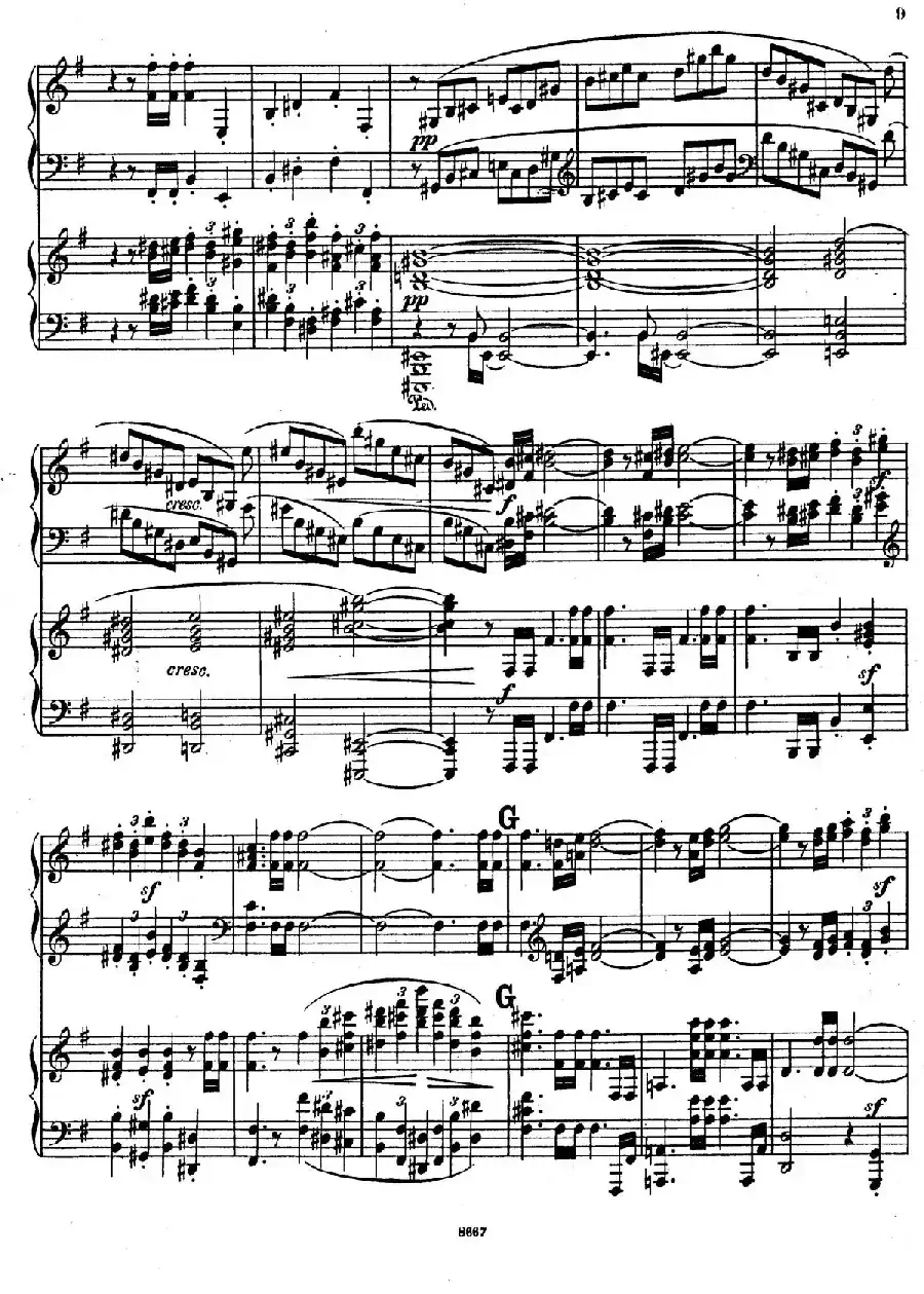 Symphony No.4 in e Minor Op.98(e小调第四交响曲·双钢琴)
