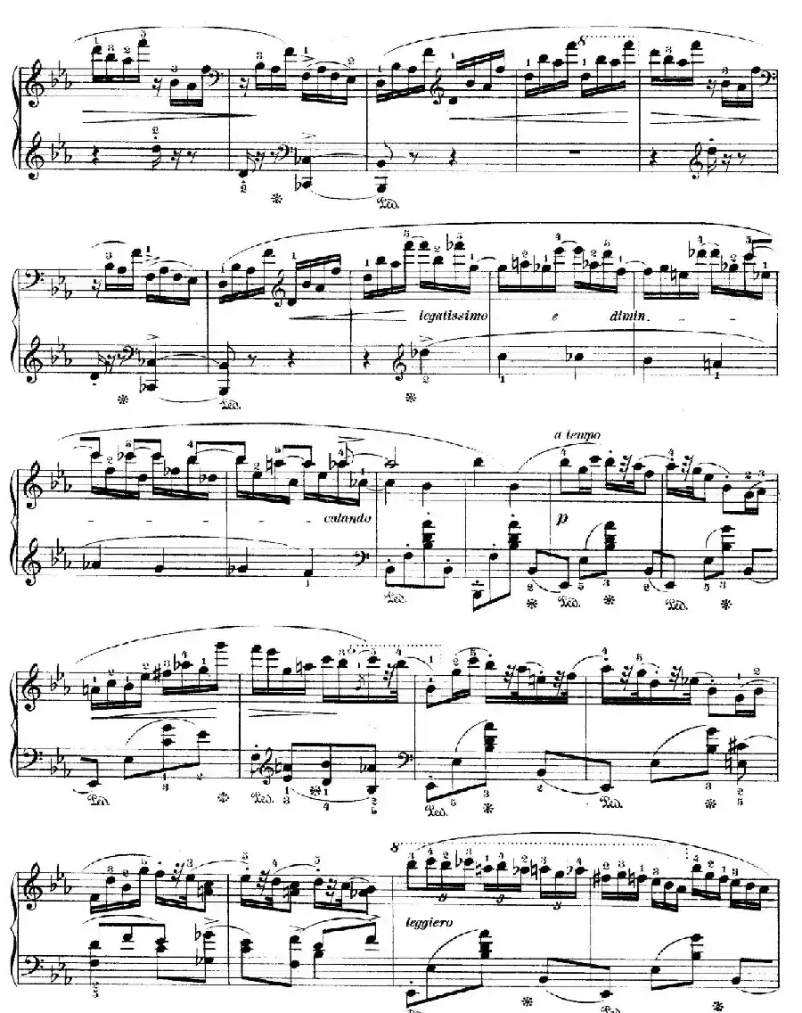 Rondo in E flat Major Op.16(降E大调回旋曲)