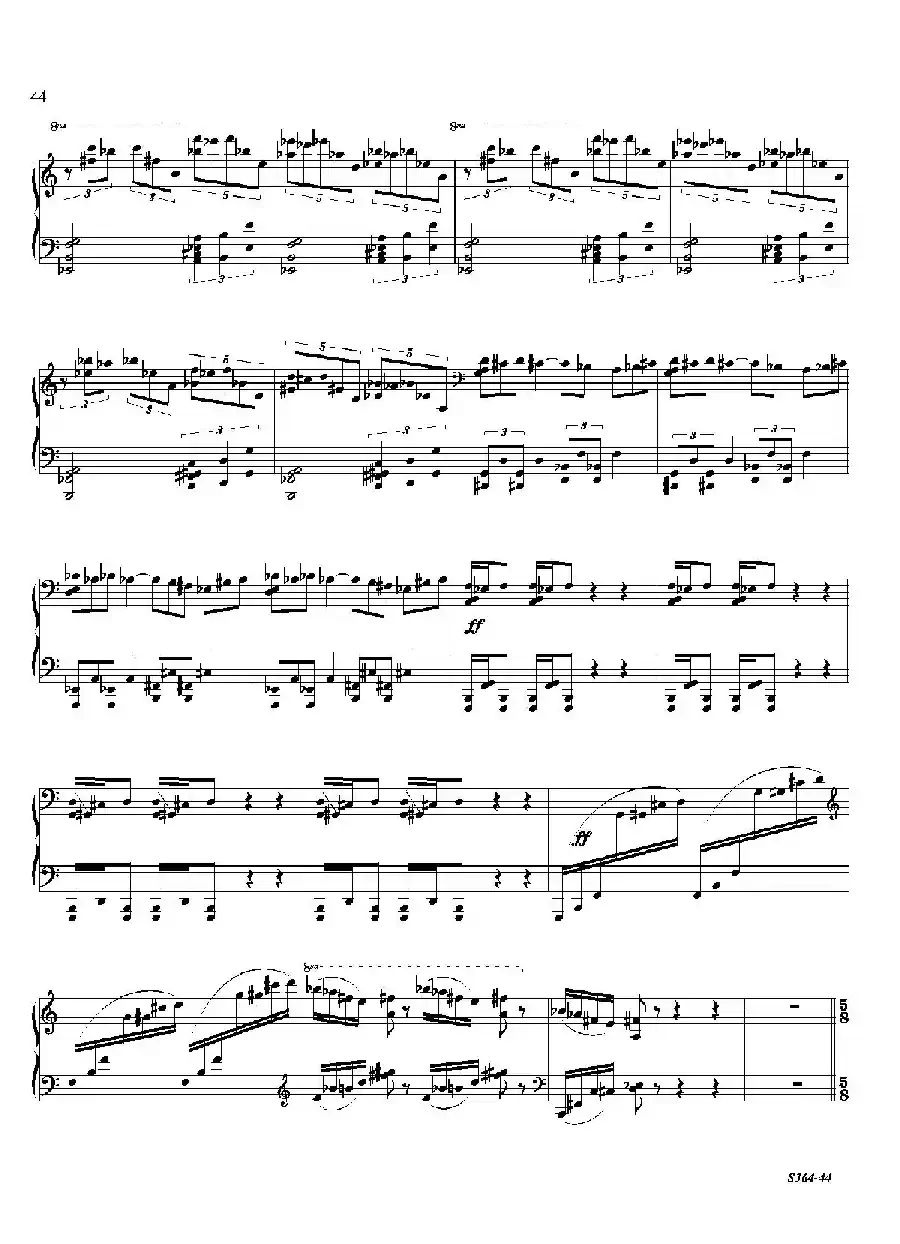 Piano Sonata No.8(第八钢琴奏鸣曲)(3)