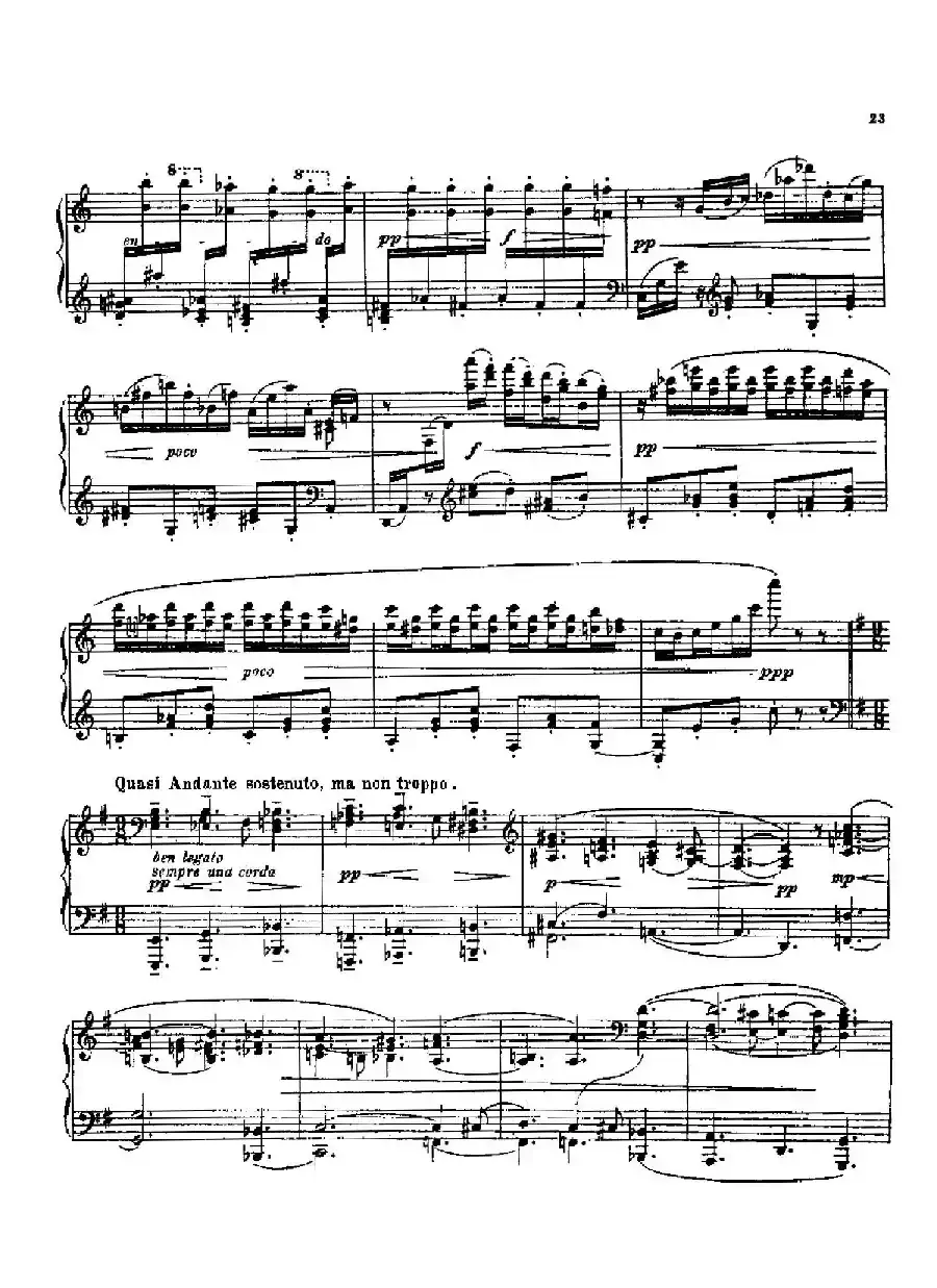 Six Intermezzi Op.45(6首间奏曲·4)