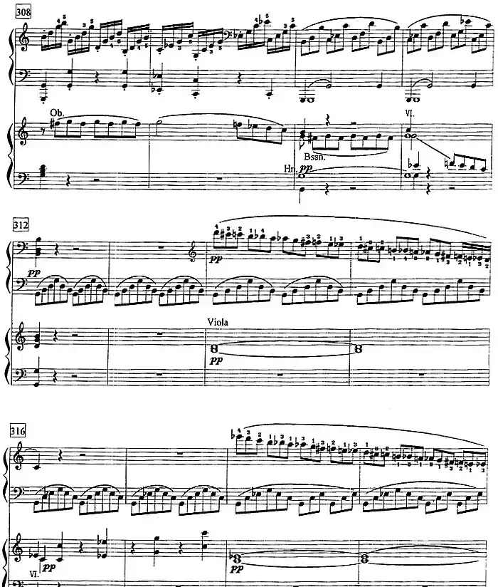 钢琴教程第八级 大型乐曲(C大调第一钢琴协奏曲 Op.15 第一乐章)