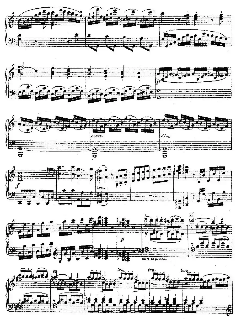 Piano Sonata No.4 in C Major Op.38(C大调第四钢琴奏鸣曲)