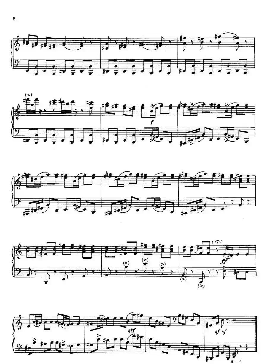 Notebook f Young People Op·59(为青少年而作的钢琴曲集·3)