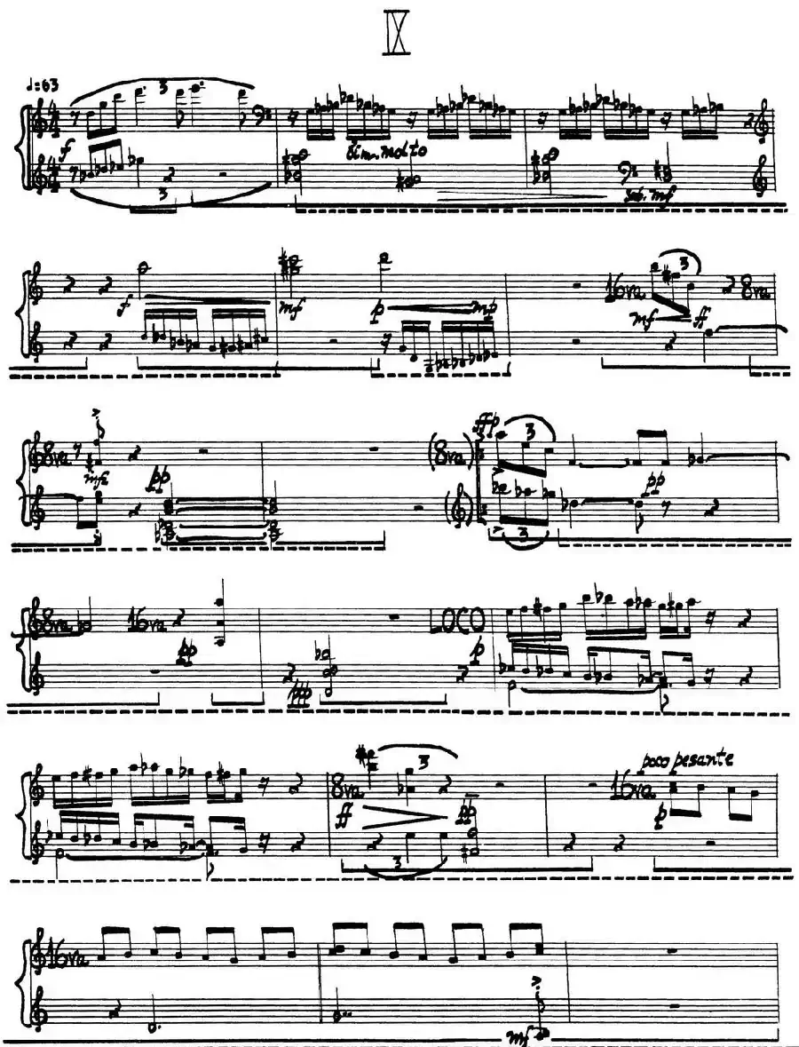 为加料钢琴而作的奏鸣曲与间奏曲（9）