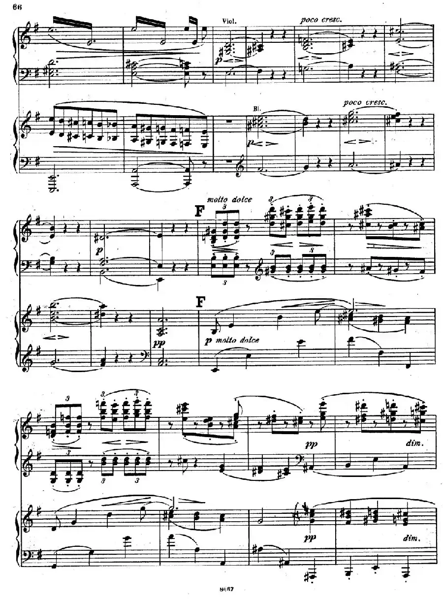 Symphony No.4 in e Minor Op.98(e小调第四交响曲·双钢琴)