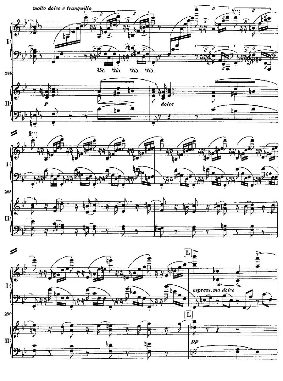 降B大调第二钢琴协奏曲 (P21——30)