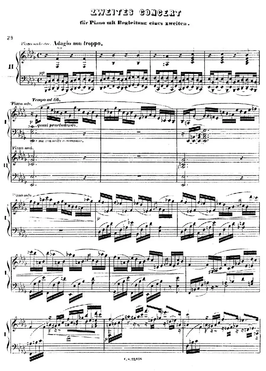 Piano Concerto No.2 in F Major Op.35(F大调第二钢琴协奏曲·Ⅱ·双钢琴)