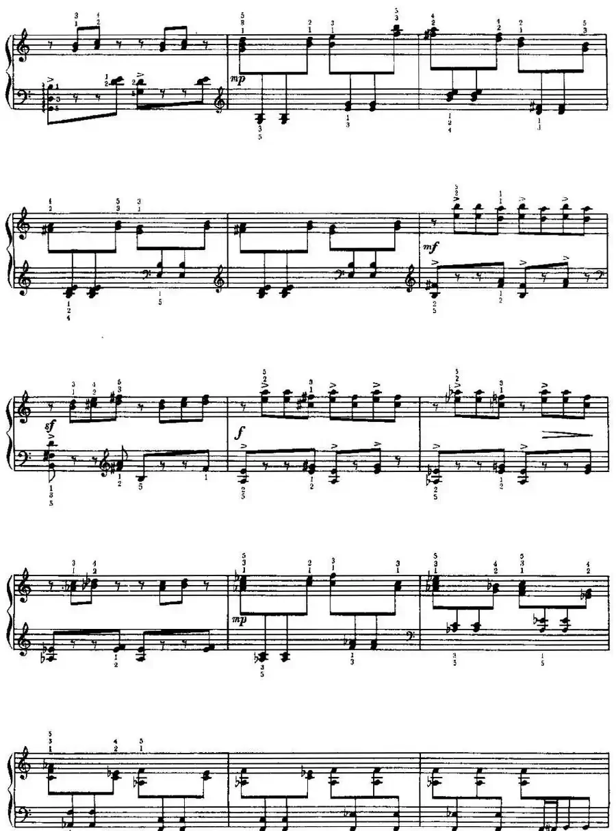 中国钢琴名曲30首:儿童组曲——快乐的节日
