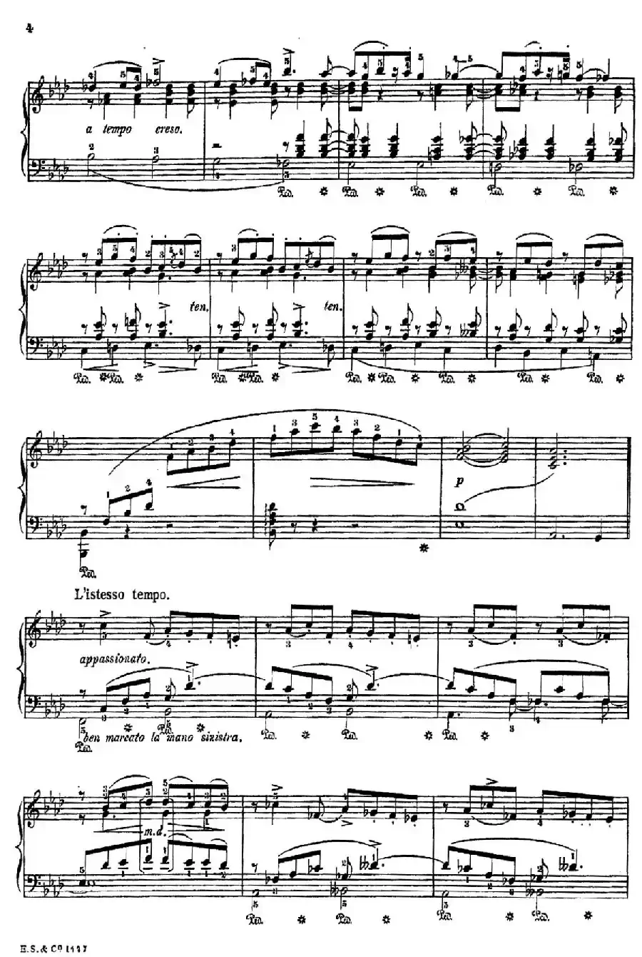 Albumblatt Op.2(纪念册的一页·莫什科夫斯基 作曲版)