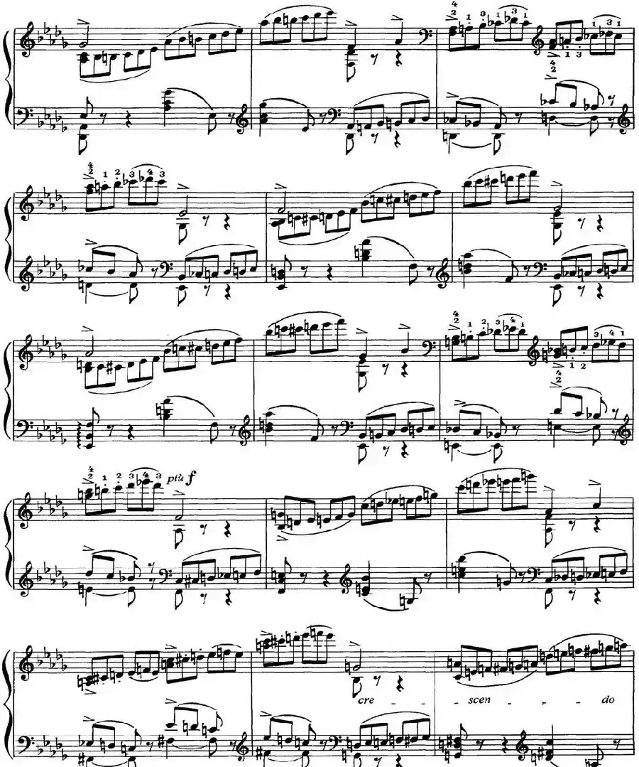 柴可夫斯基18首钢琴小品Op.72(10.Scherzo-fantaisie)