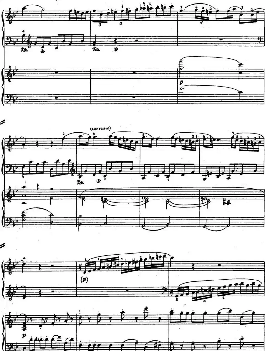 二十八部钢琴协奏曲 No.18(P1-15)