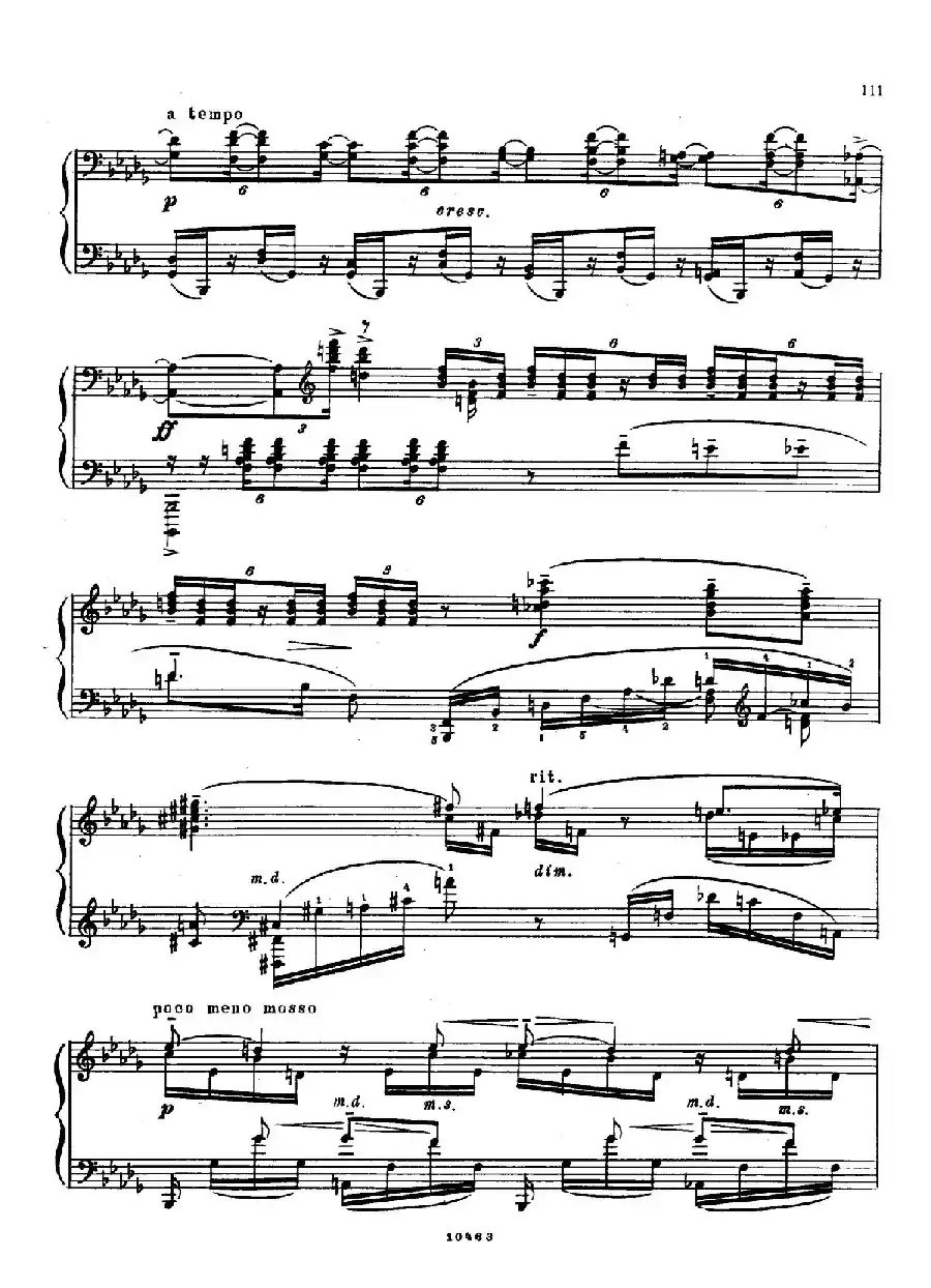 降b小调第二钢琴奏鸣曲(Op.36 No.2)