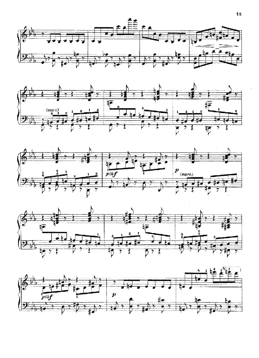 Die Jongleurin Op.52 No.4(女丑角)