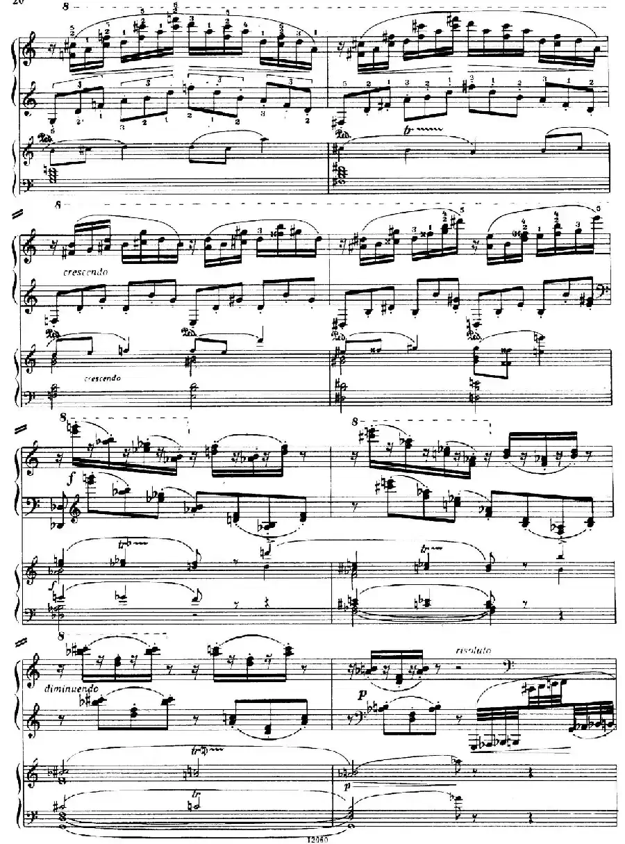 Piano Concerto No.2 in c Minor Op.50(c小调第二钢琴协奏曲·Ⅰ·双钢琴)