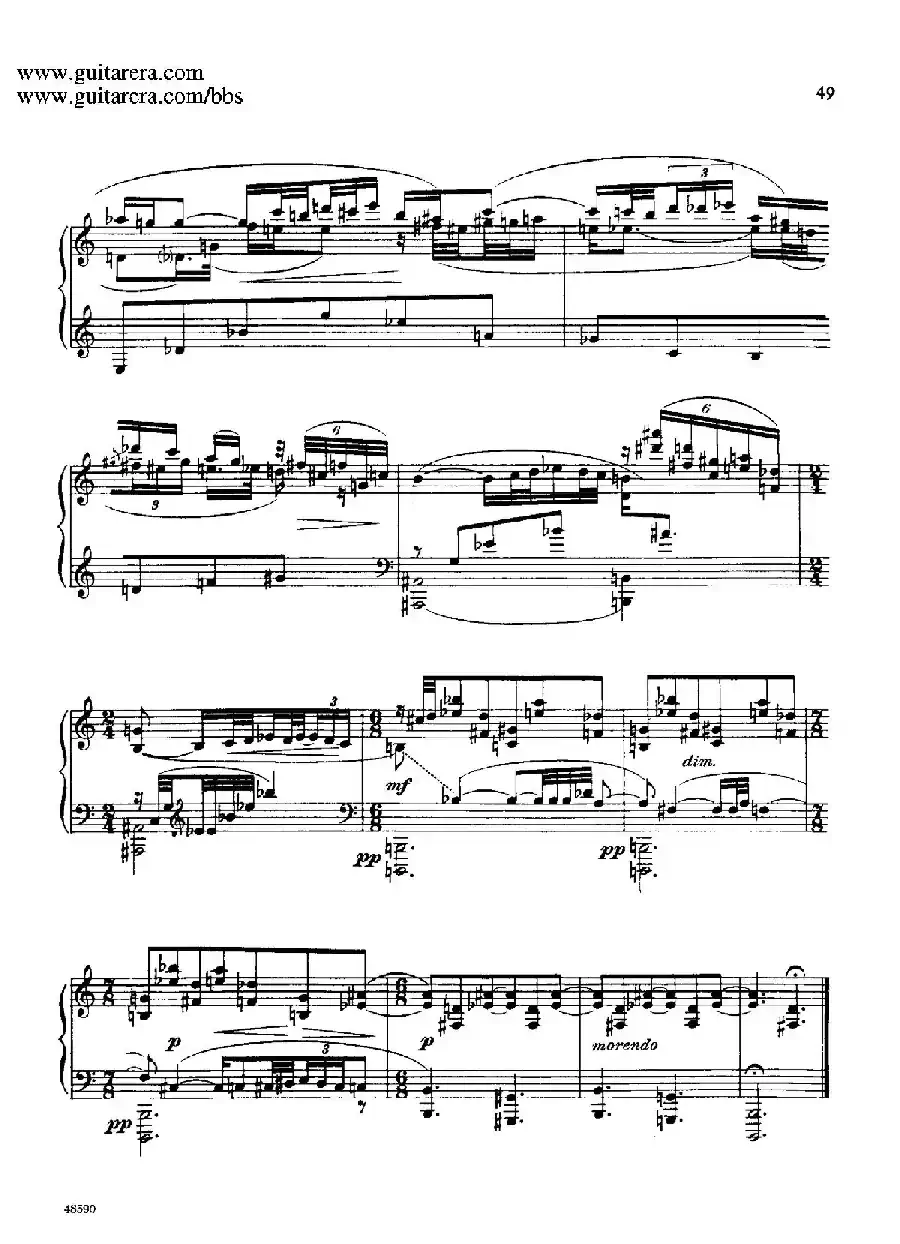 Piano Sonata Op.26(钢琴奏鸣曲·第三乐章)