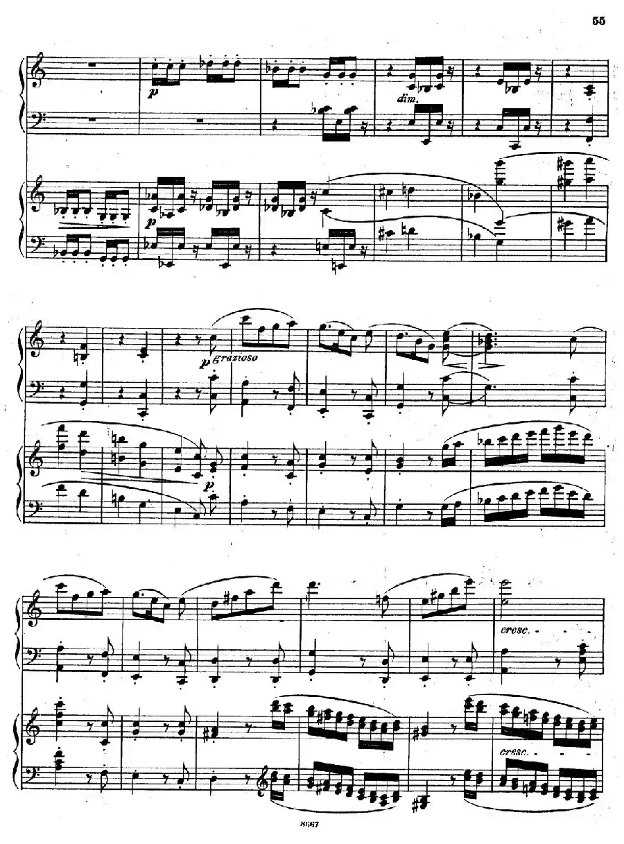 Symphony No.4 in e Minor Op.98(e小调第四交响曲·双钢琴)
