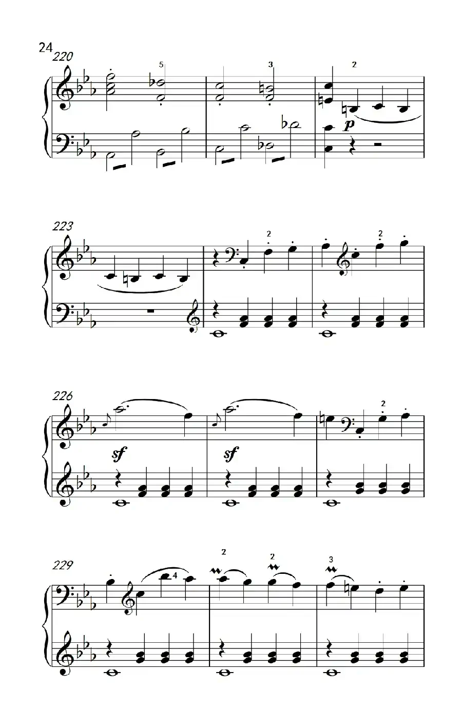 第八钢琴奏鸣曲(悲怆) 极慢的慢板序奏转辉煌的快板