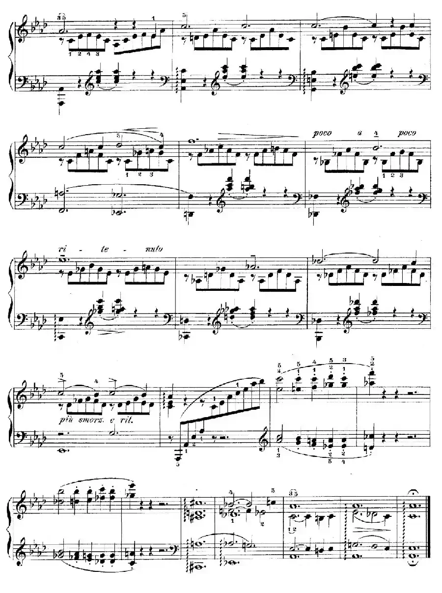 Notturnos S.541(3首夜曲“爱之梦”·3)