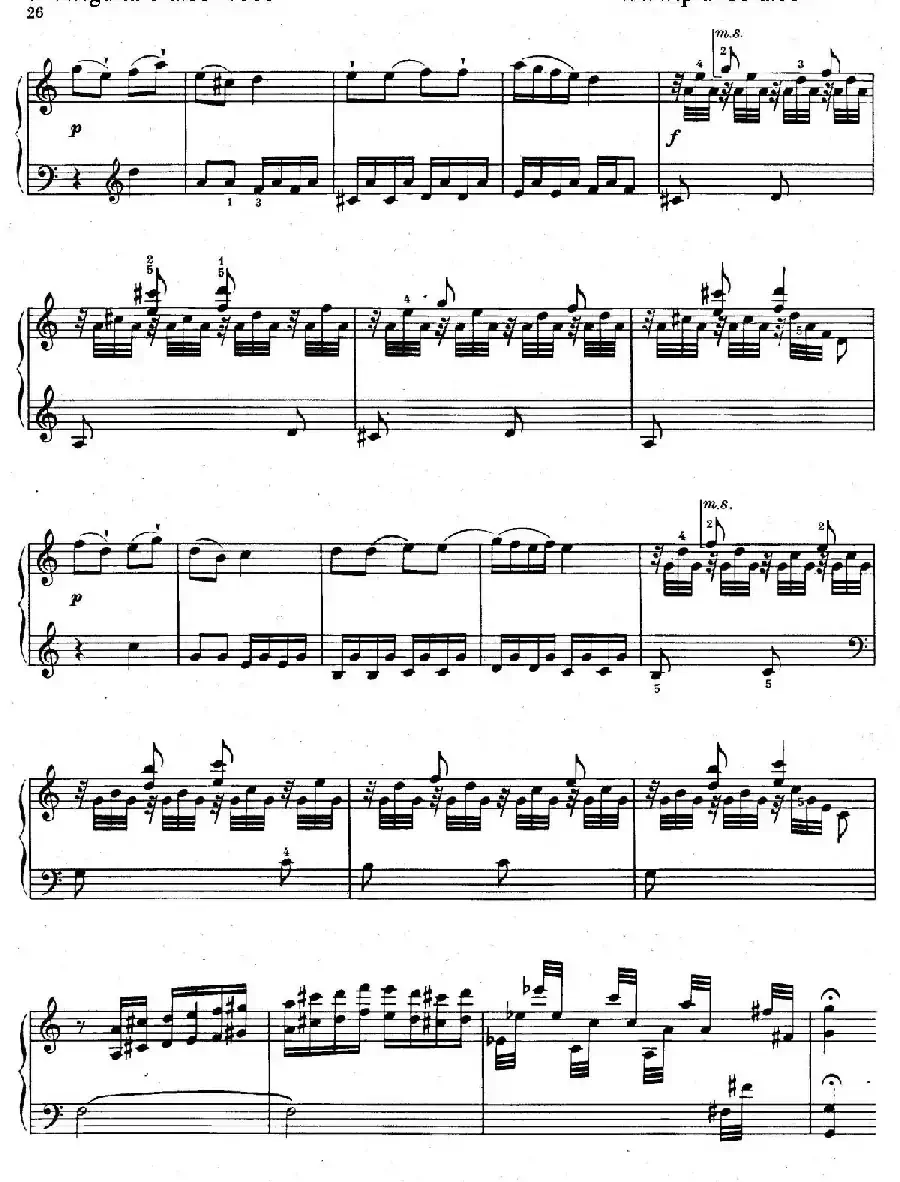 Rondo in C Major(C大调回旋曲)