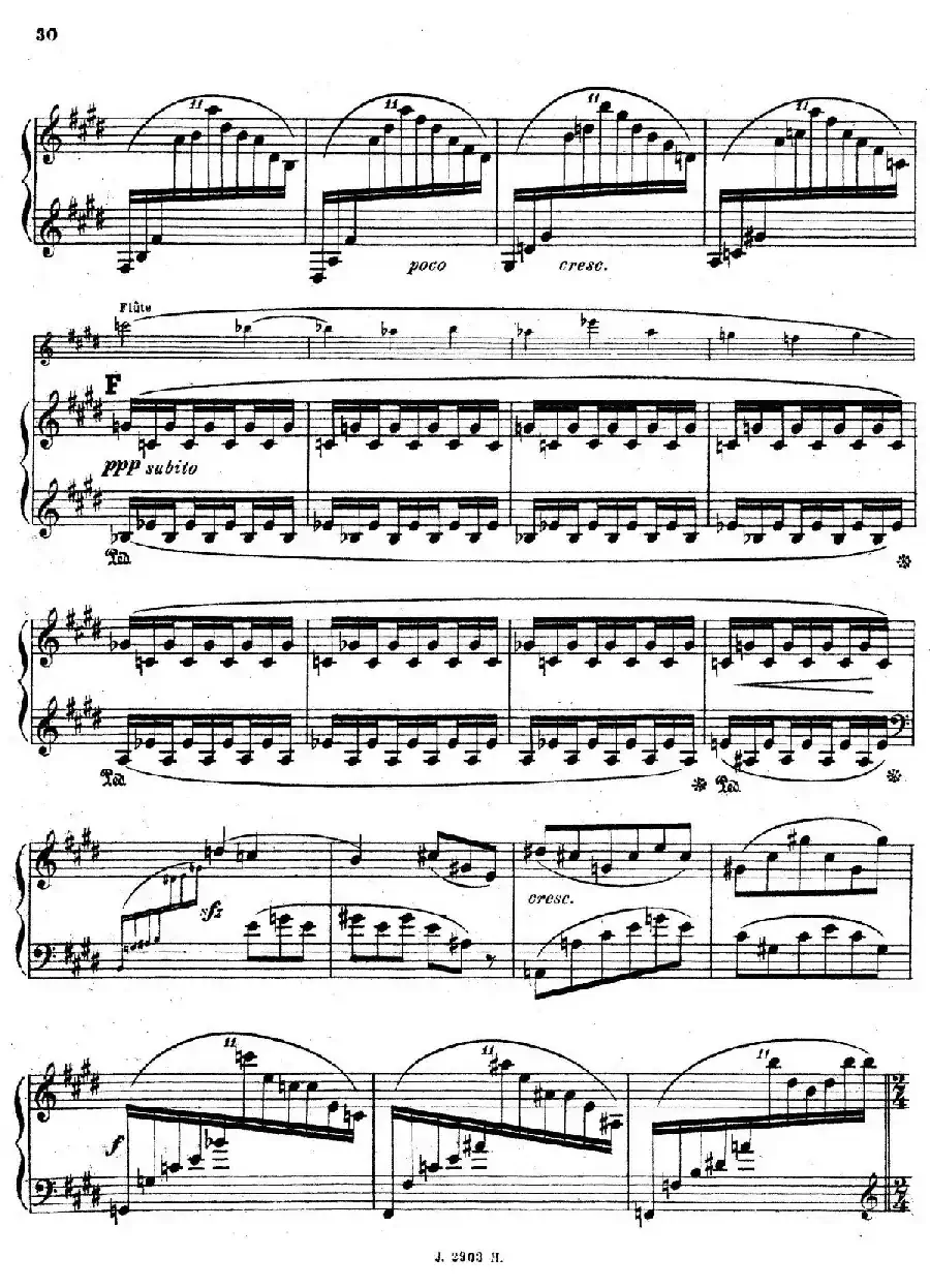 Symphony on a French Mountain Air Op.25(法国山歌交响曲·钢琴独奏·Ⅲ)