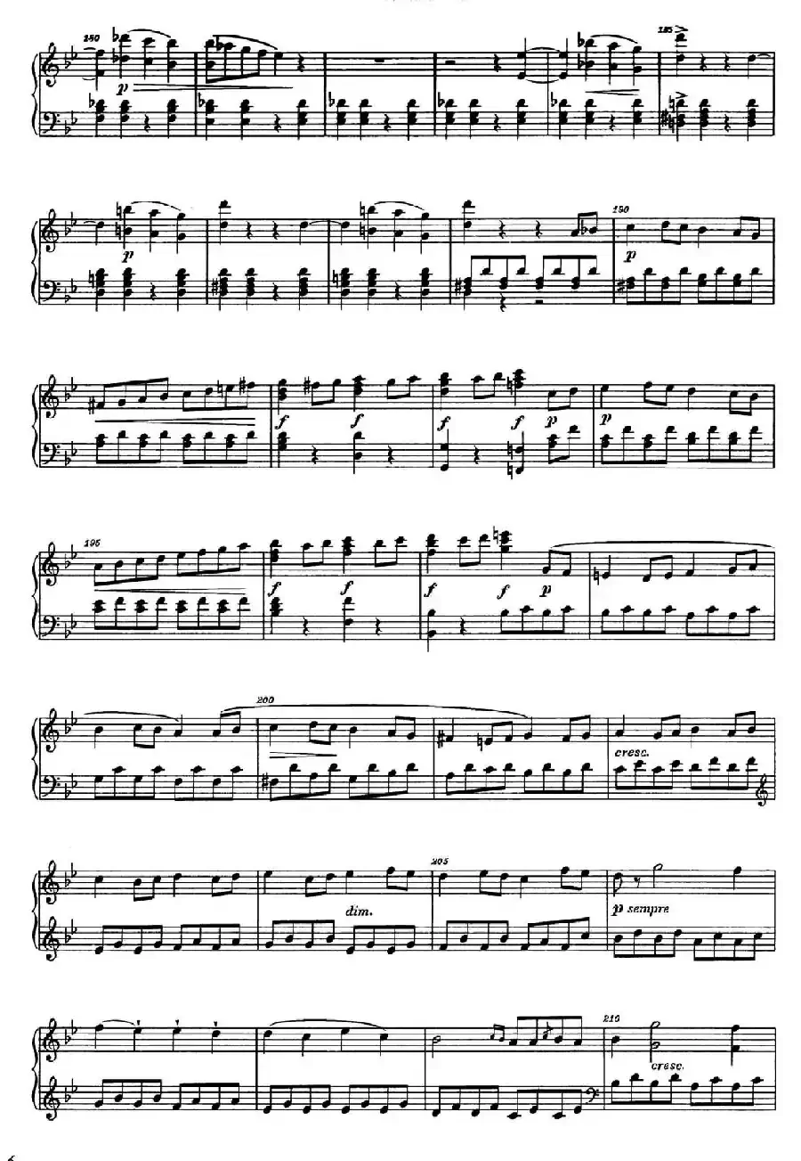 降B大调钢琴奏鸣曲 (Piano Sonata in B-flat Major Op.1)