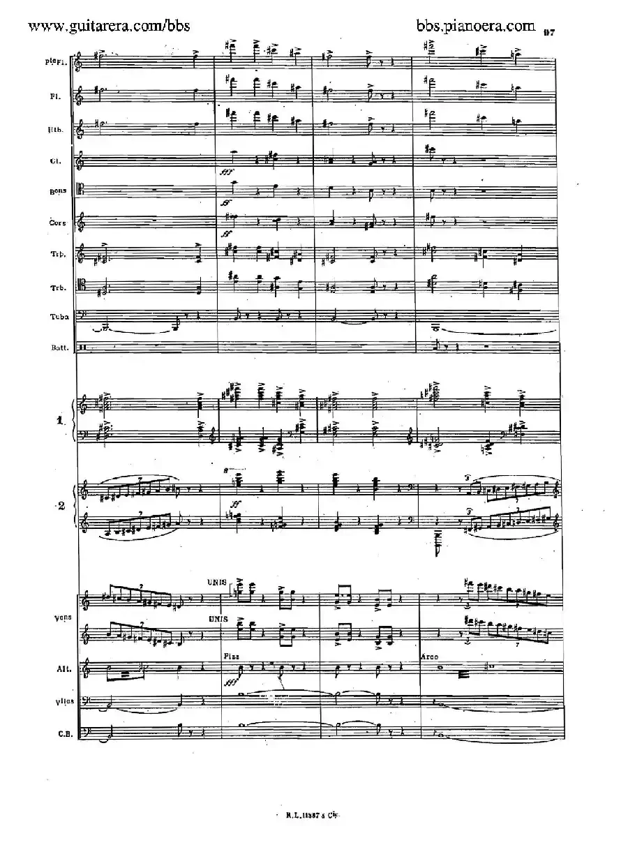Concerto for 2 Pianos in d Minor(d小调双钢琴协奏曲·总谱)