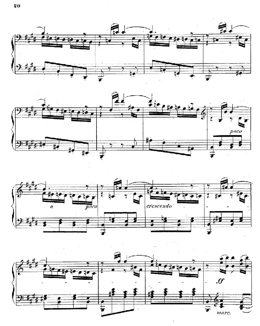 Characteristic Pieces Op.36(8首个性小品·8)