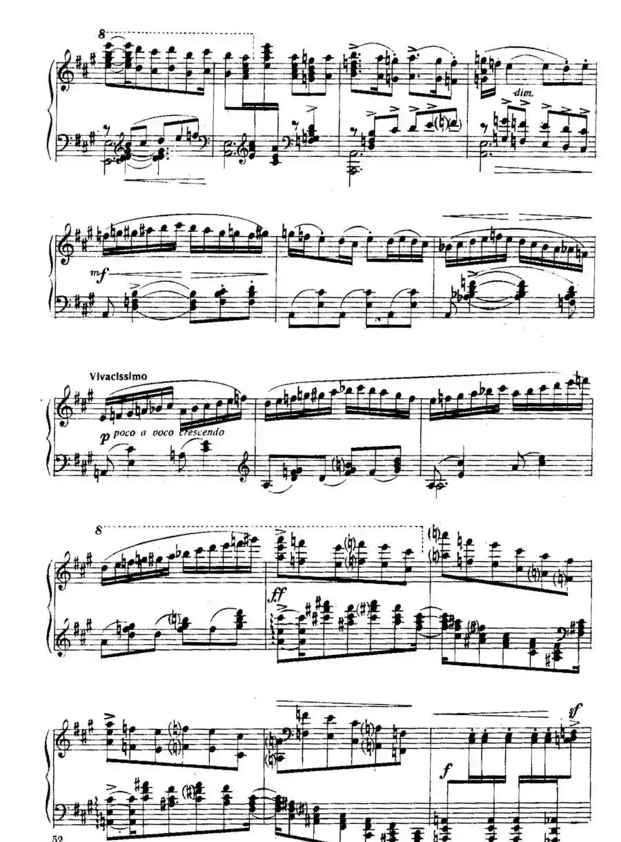 Six Préludes Exotiques Op·17(6首特色前奏曲·3)
