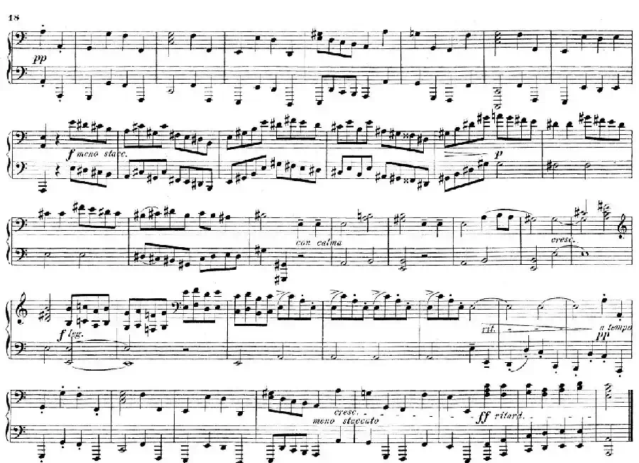 Deux Morceaux Pour Quatre Mains Op.43(2首四手联弹小品·2)