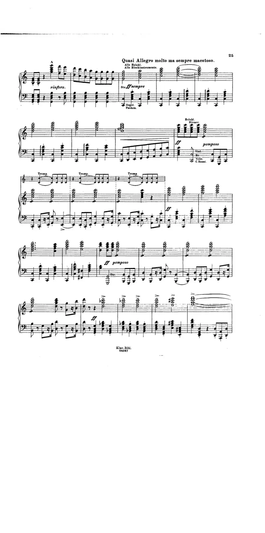 Die Hunnenschlacht S·105 - Solo Piano(匈奴之战·钢琴独奏版)