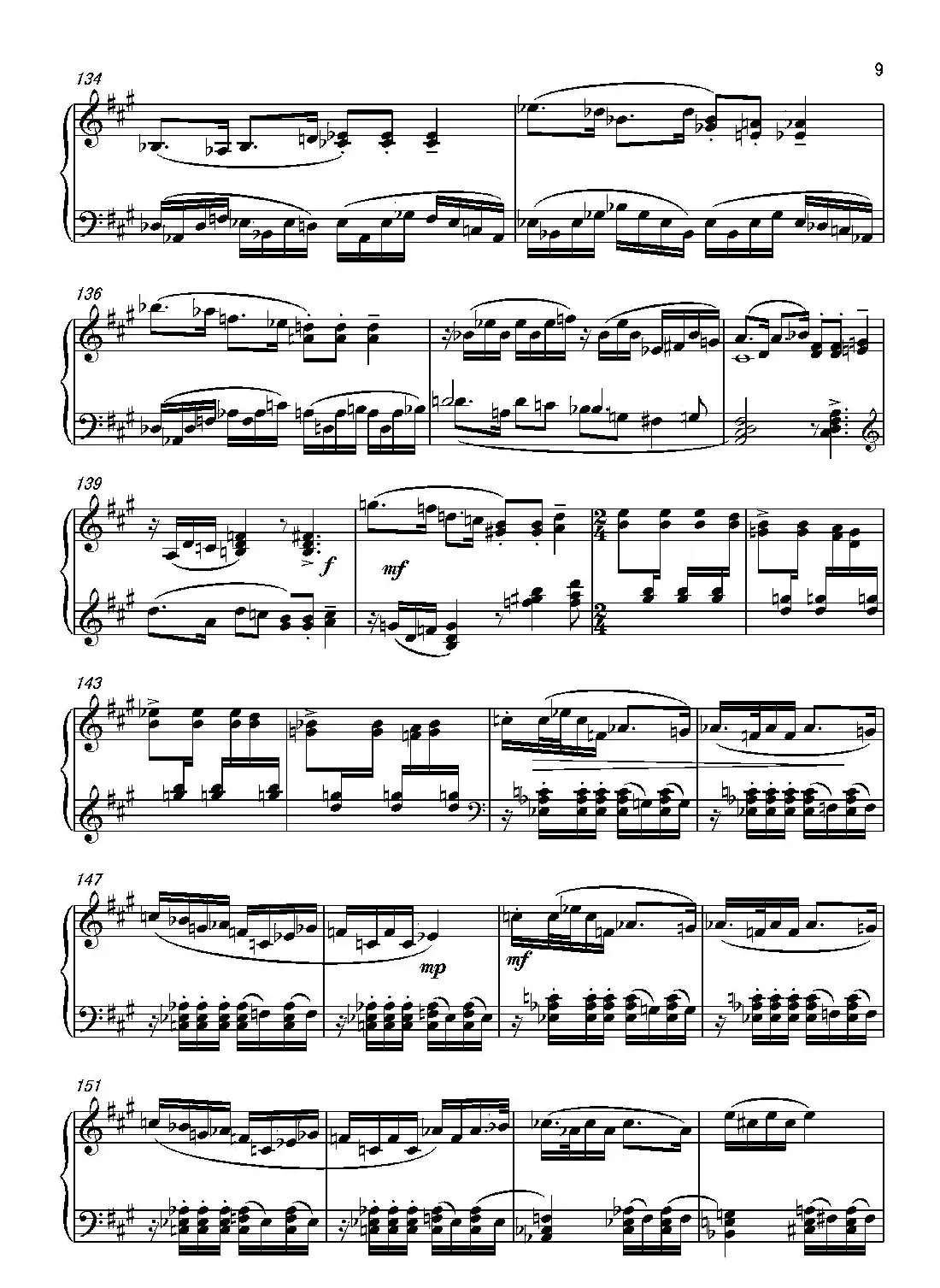 第六钢琴奏鸣曲Piano Sonata No.6(单乐章)