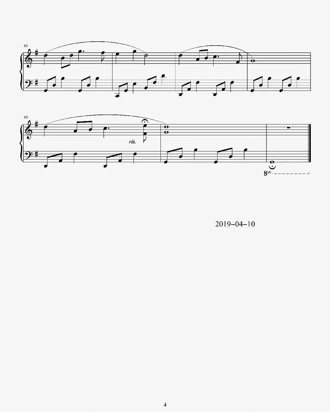 赵胤先钢琴曲谱《友谊三部曲》(友谊地久天长-雪绒花-送别)
