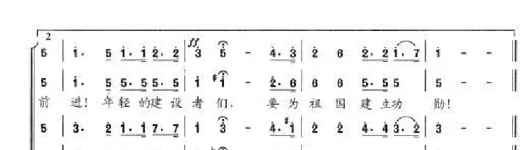 前进,年轻的建设者们