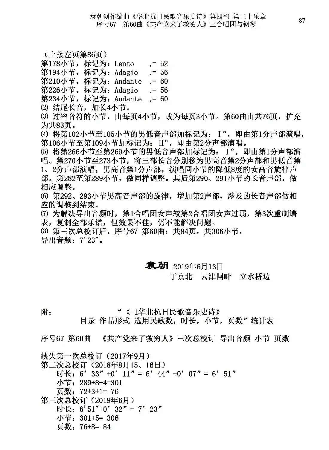 序号67第60曲《共产党来了救穷人》三合唱团与钢琴》