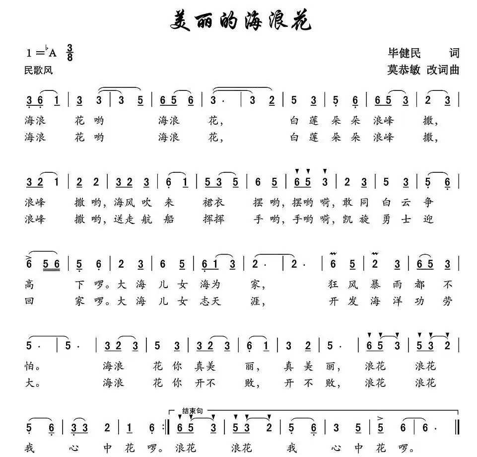美丽的海浪花(暖调媛媛)