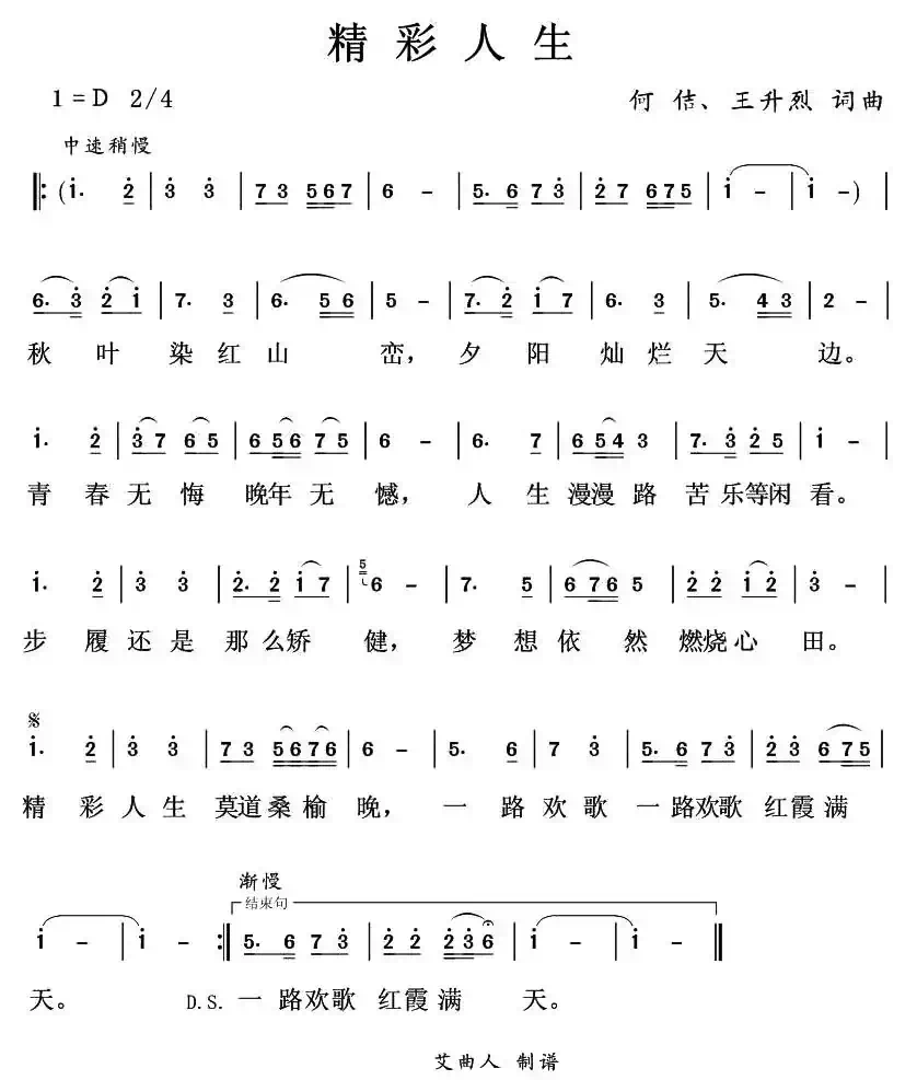 精彩人生