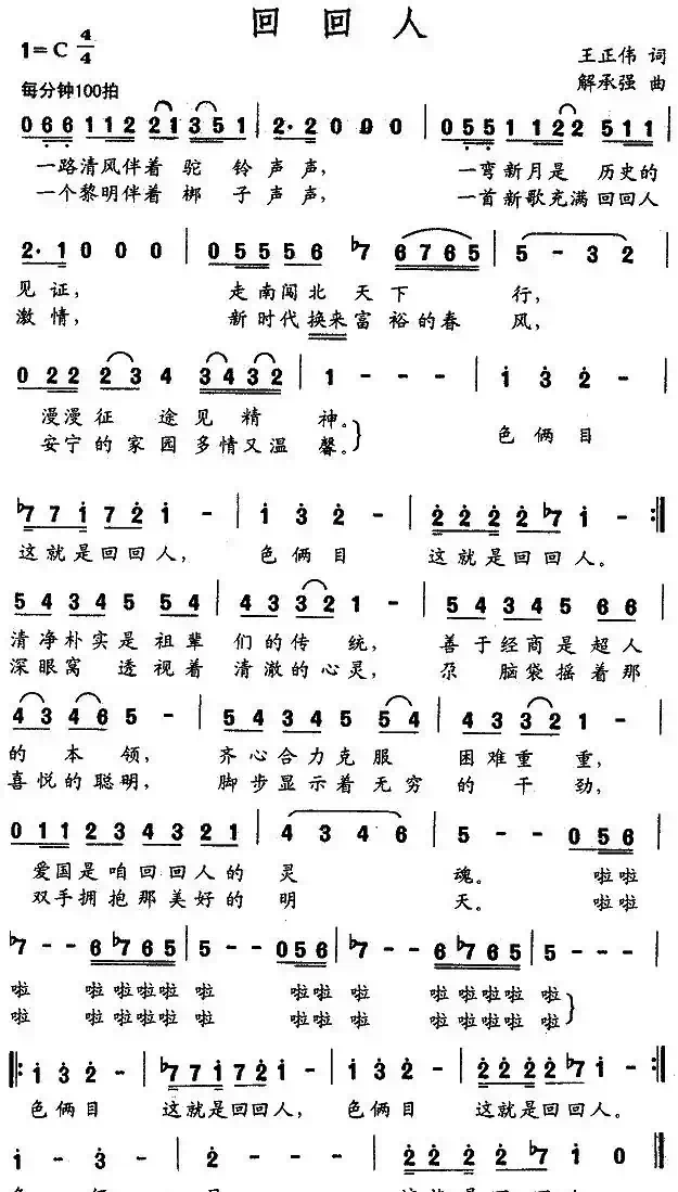 回回人