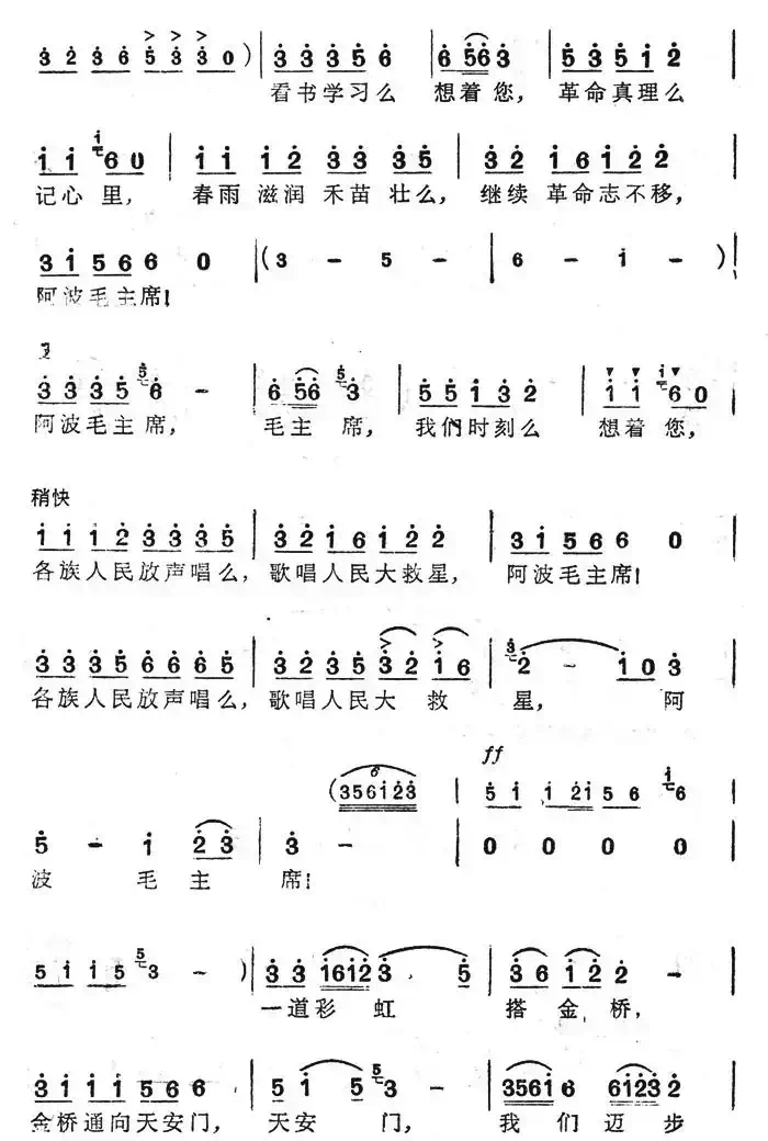 阿波毛主席