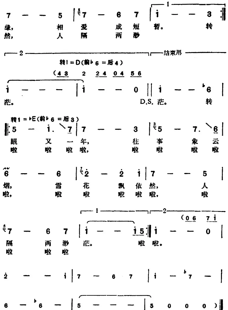 邓丽君演唱金曲:又见雪花