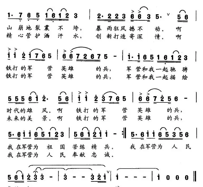 铁打的军营英雄的(电视)