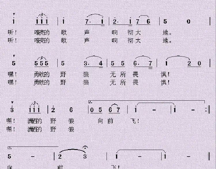 野狼车队进行曲