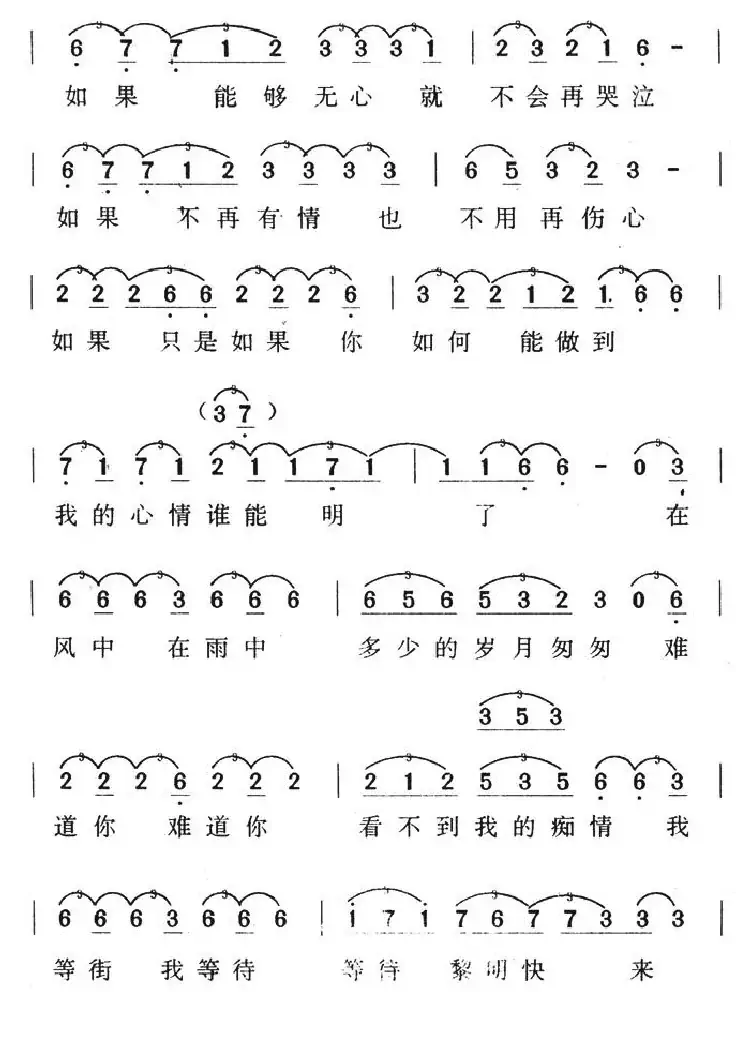 明月心(陈大力词 陈秀男曲)