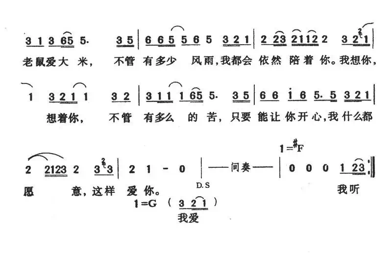 老鼠爱大米